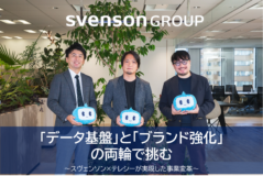 「データ基盤」と「ブランド強化」の両輪で挑む　スヴェンソン×テレシーが実現した事業変革