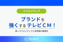 ブランドを強くするテレビCM！統一クリエイティブと世界観の重要性